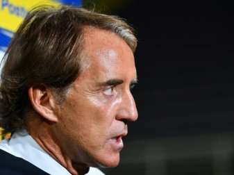 Roberto Mancini hadert mit dem Remis gegen Bosnien Roberto Mancini hadert mit dem Remis gegen Bosnien