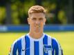 Krzysztof Piatek könnte Hertha im Pokal fehlen. Foto: Soeren Stache/dpa-Zentralbild/ZB