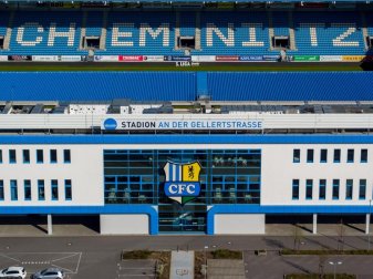 Der Chemnitzer FC empfängt Hoffenheim zum Erstrundenspiele am 13. September im Stadion an der Gellertstraße. Foto: Jan Woitas/dpa-Zentralbild/ZB Der Chemnitzer FC empfängt Hoffenheim zum Erstrundenspiele am 13. September im Stadion an der Gellertstraße. Foto: Jan Woitas/dpa-Zentralbild/ZB