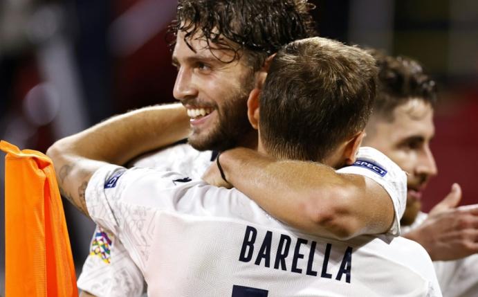 Goldenes Tor gegen die Niederlande: Nicolo Barella