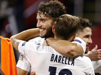 Goldenes Tor gegen die Niederlande: Nicolo Barella Goldenes Tor gegen die Niederlande: Nicolo Barella