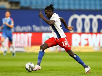 Fehlt dem HSV zum Saisonauftakt: Bakery Jatta. Foto: Christian Charisius/dpa Fehlt dem HSV zum Saisonauftakt: Bakery Jatta. Foto: Christian Charisius/dpa