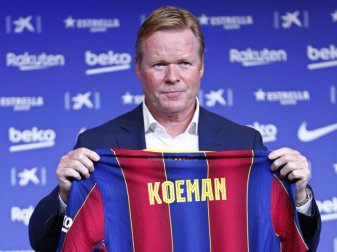 Soll den FC Barcelona zurück in die Erfolgssour führen: Neu-Coach Ronald Koeman. Foto: Joan Monfort/AP/dpa Soll den FC Barcelona zurück in die Erfolgssour führen: Neu-Coach Ronald Koeman. Foto: Joan Monfort/AP/dpa