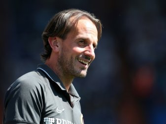 Das Team von Trainer Rüdiger Rehm freut sich auf Fans Das Team von Trainer Rüdiger Rehm freut sich auf Fans