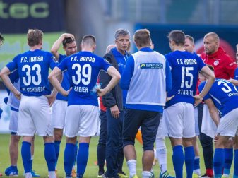 Hansa Rostock darf im DFB-Pokal gegen den VfB Stuttgart vor bis zu 7500 Fans spielen. Foto: Jens Büttner/dpa-Zentralbild/ZB Hansa Rostock darf im DFB-Pokal gegen den VfB Stuttgart vor bis zu 7500 Fans spielen. Foto: Jens Büttner/dpa-Zentralbild/ZB