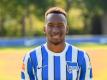 Hat mit Hertha ehrgeizige Ziele: Dodi Lukebakio. Foto: Soeren Stache/dpa-Zentralbild/ZB