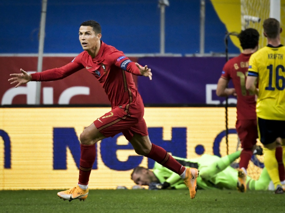 Cristiano Ronaldo: 100 Treffer für Portugal