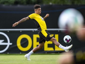 Steht bei Manchester United hoch im Kurs: Dortmunds Jadon Sancho. Foto: David Inderlied/dpa