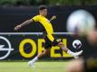 Steht bei Manchester United hoch im Kurs: Dortmunds Jadon Sancho. Foto: David Inderlied/dpa