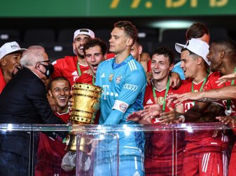 Vergangene Saison gewann der FC Bayern den Pokal Vergangene Saison gewann der FC Bayern den Pokal