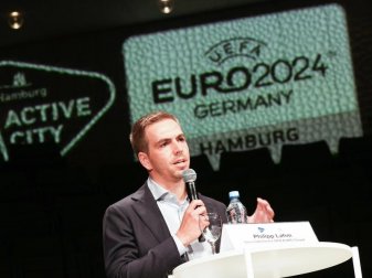 Hofft auf einen deutschen EM-Sieg 2024: Ex-Weltmeister Philipp Lahm. Foto: Christian Charisius/dpa