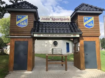 Der SV Todesfelde tritt als einziger für den Wettbewerb qualifizierter Oberligist im eigenen Stadion an. Foto: Franko Koitzsch/dpa Der SV Todesfelde tritt als einziger für den Wettbewerb qualifizierter Oberligist im eigenen Stadion an. Foto: Franko Koitzsch/dpa
