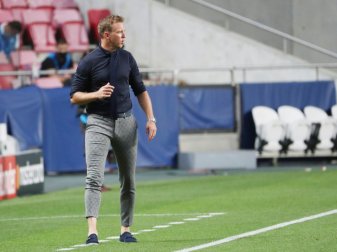 Ist für Offensiv-Fußball bekannt: Julian Nagelsmann Ist für Offensiv-Fußball bekannt: Julian Nagelsmann