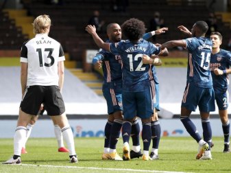Der FC Arsenal feierte gegen Fulham einen souveränen Auftaktsieg in die neue Saison. Foto: Paul Childs/PA Wire/dpa