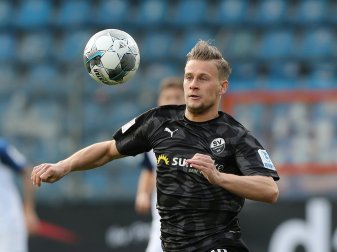 Julius Biada traf doppelt gegen Steinbach Julius Biada traf doppelt gegen Steinbach