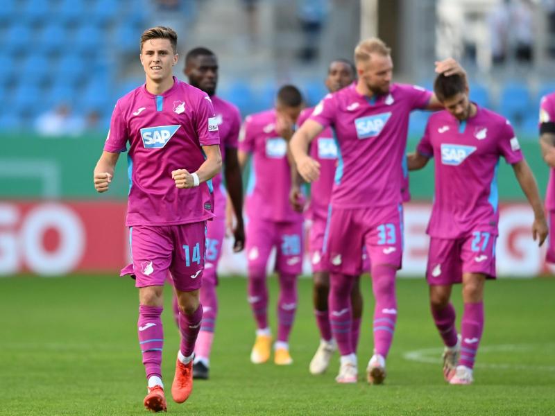 Hoffenheim kam in Chemnitz erst nach Elfmeterschießen weiter. Foto: Hendrik Schmidt/dpa-Zentralbild/dpa