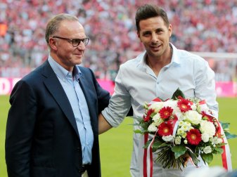 Mit dem FC Bayern gewann Pizarro sechs Meisterschaften Mit dem FC Bayern gewann Pizarro sechs Meisterschaften