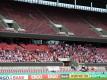 Der 1. FC Köln plant zum ersten Spiel in der Bundesliga mit 9200 Zuschauern. Foto: Federico Gambarini/dpa