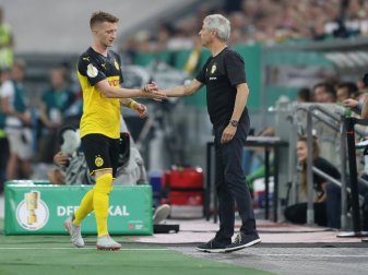 Favre über Reus: "Sind sehr, sehr zufrieden" Favre über Reus: "Sind sehr, sehr zufrieden"