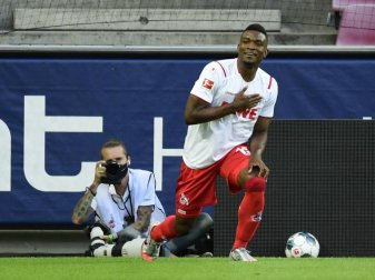 Stürmt jetzt für Hertha BSC, aber wohl nicht zum Auftakt: Jhon Cordoba. Foto: Ina Fassbender/AFP/POOL/dpa Stürmt jetzt für Hertha BSC, aber wohl nicht zum Auftakt: Jhon Cordoba. Foto: Ina Fassbender/AFP/POOL/dpa