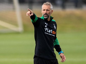 Mönchengladbachs Trainer Marco Rose sieht sein Team in voller Mannschaftsstärke gut aufgestellt. Foto: Marius Becker/dpa Mönchengladbachs Trainer Marco Rose sieht sein Team in voller Mannschaftsstärke gut aufgestellt. Foto: Marius Becker/dpa