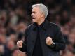 Mourinho durfte zwei späte Tore bejubeln