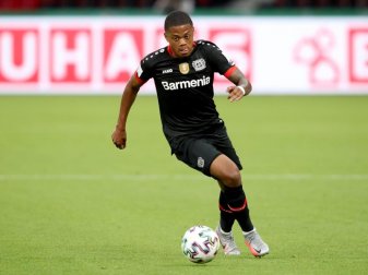 Ist zurück bei Bayer Leverkusen: Leon Bailey. Foto: Alexander Hassenstein/Getty Images Europe/Pool/dpa Ist zurück bei Bayer Leverkusen: Leon Bailey. Foto: Alexander Hassenstein/Getty Images Europe/Pool/dpa