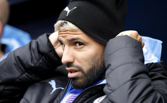 Fällt wochenlang verletzt für Manchester City aus: Sergio Agüero. Foto: Martin Rickett/PA Wire/dpa