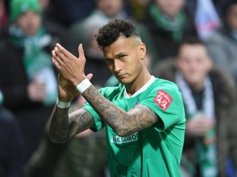 Beschreibt seinen Wechsel von Hertha BSC zu Werder Bremen als nötigen Cut: Davie Selke. Foto: Carmen Jaspersen/dpa Beschreibt seinen Wechsel von Hertha BSC zu Werder Bremen als nötigen Cut: Davie Selke. Foto: Carmen Jaspersen/dpa