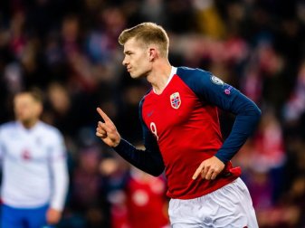 Alexander Sörloth könnte bald für RB Leipzig stürmen. Foto: Marius Simensen/Bildbyran via ZUMA Press/dpa Alexander Sörloth könnte bald für RB Leipzig stürmen. Foto: Marius Simensen/Bildbyran via ZUMA Press/dpa