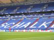 Schalkes erstes Saison-Heimspiel in der Veltins Arena droht ohne Zuschauer stattzufinden. Foto: Bernd Thissen/dpa-Pool/dpa