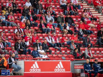 Bei einem Testspiel am 25. Oktober will Union Berlin das Stadion voll haben. Foto: Andreas Gora/dpa Bei einem Testspiel am 25. Oktober will Union Berlin das Stadion voll haben. Foto: Andreas Gora/dpa
