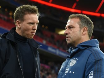 Julian Nagelsmann (l.) und Hansi Flick sind nominiert Julian Nagelsmann (l.) und Hansi Flick sind nominiert