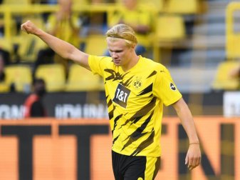 Findet noch «ein viel besserer Fußballer» werden zu müssen: Erling Haaland von Borussia Dortmund. Foto: Bernd Thissen/dpa Findet noch «ein viel besserer Fußballer» werden zu müssen: Erling Haaland von Borussia Dortmund. Foto: Bernd Thissen/dpa