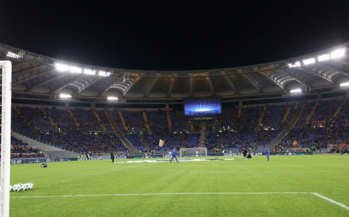 Bald mehr Zuschauer im Olympiastadion in Rom