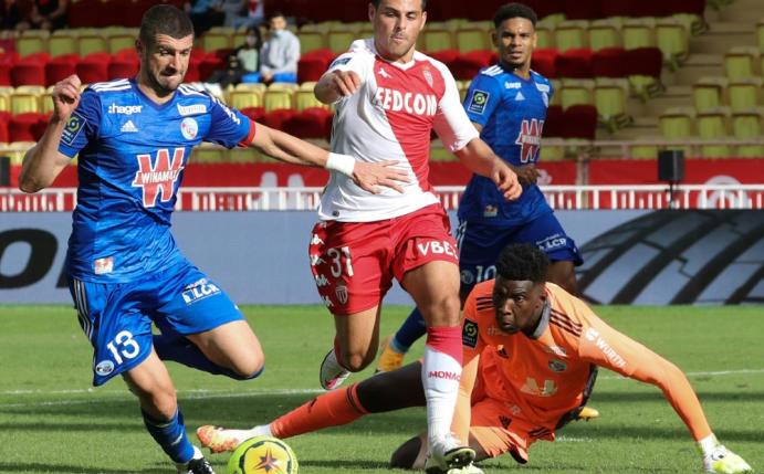 Ligue 1: AS Monaco bezwingt Racing Straßburg 3:2