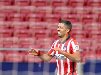 Luis Suarez trifft in seinem Atletico-Debüt doppelt