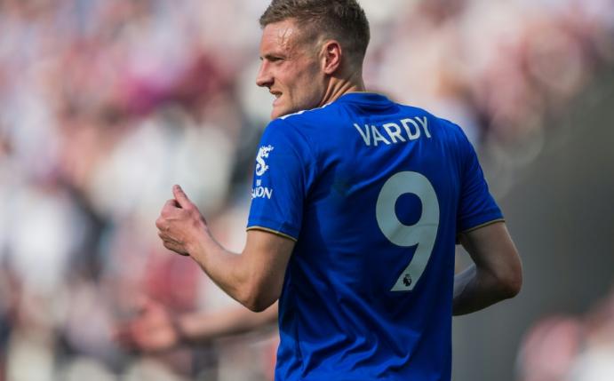 Vardy trifft im Spiel gegen Manchester City dreifach