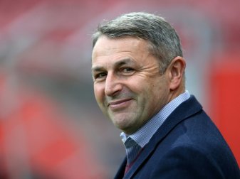 Klaus Allofs stellt sich bei Fortuna Düsseldorf vor Klaus Allofs stellt sich bei Fortuna Düsseldorf vor