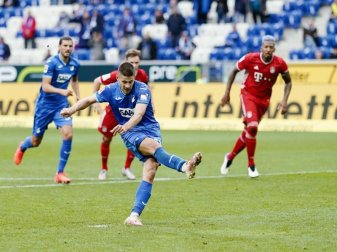 Traf beim Hoffenheimer Sieg gegen Bayern zweimal: Andrej Kramaric. Foto: Uwe Anspach/dpa Traf beim Hoffenheimer Sieg gegen Bayern zweimal: Andrej Kramaric. Foto: Uwe Anspach/dpa