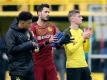 Jadon Sancho (l.) und Roman Bürki (Mi.) fehlen dem BVB