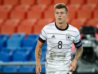 Toni Kroos hatte sich eine Gesäßverletzung zugezogen. Foto: Christian Charisius/dpa Toni Kroos hatte sich eine Gesäßverletzung zugezogen. Foto: Christian Charisius/dpa