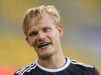 Geht auf Leihbasis zu Union Berlin: Der Finne Joel Pohjanpalo. Foto: Robert Michael/dpa-Zentralbild/dpa Geht auf Leihbasis zu Union Berlin: Der Finne Joel Pohjanpalo. Foto: Robert Michael/dpa-Zentralbild/dpa