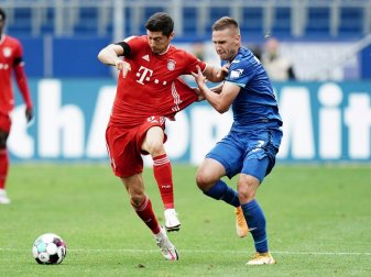 Kehrt zurück in die Startelf: Robert Lewandowski (l.) Kehrt zurück in die Startelf: Robert Lewandowski (l.)