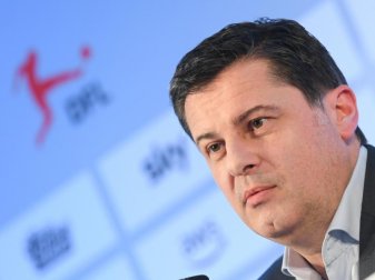 Christian Seifert, Geschäftsführer der Deutschen Fußball Liga GmbH. Foto: Arne Dedert/dpa Pool/dpa Christian Seifert, Geschäftsführer der Deutschen Fußball Liga GmbH. Foto: Arne Dedert/dpa Pool/dpa