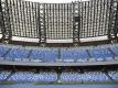 Ein Blick auf die leeren Tribünen im Stadio San Paolo. Foto: Cafaro/LaPresse/AP/dpa