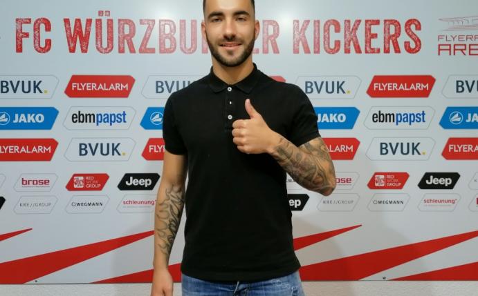 Verstärkt die Würzburger Kickers: Mitja Lotric