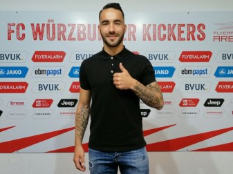 Verstärkt die Würzburger Kickers: Mitja Lotric Verstärkt die Würzburger Kickers: Mitja Lotric