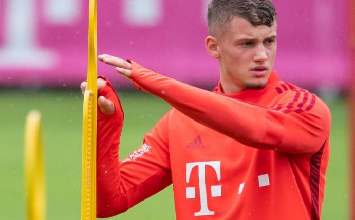 Mickaël Cuisance will den FC Bayern München verlassen. Foto: Sven Hoppe/dpa