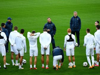 Zwei Torhüter sind bei den Ukrainern bereits ausgefallen Zwei Torhüter sind bei den Ukrainern bereits ausgefallen